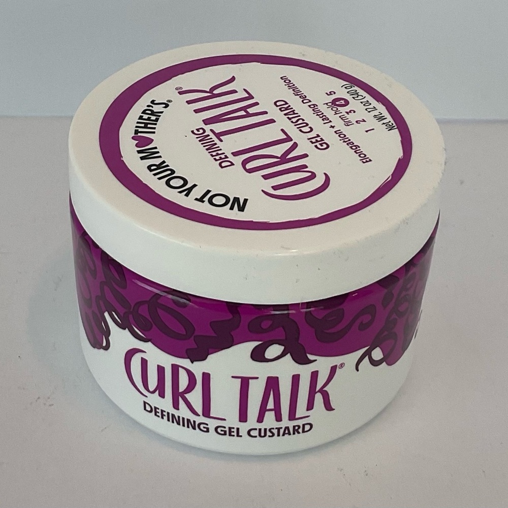 Not Your Mother’s Defining Curl Talk Gel Custard Firm‎ Hold 4 12 OZ New